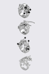 Glassy Ring Set