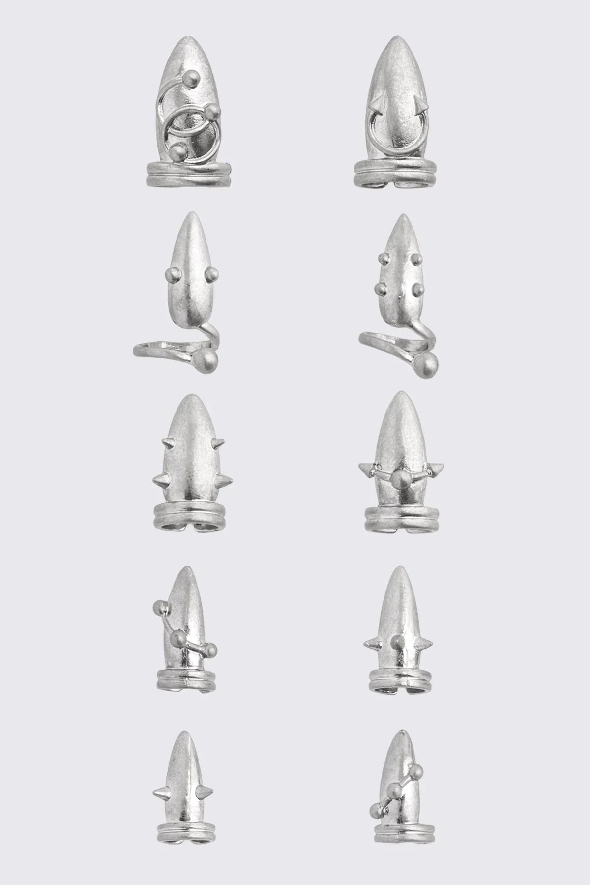 Vicious Nail Ring Set