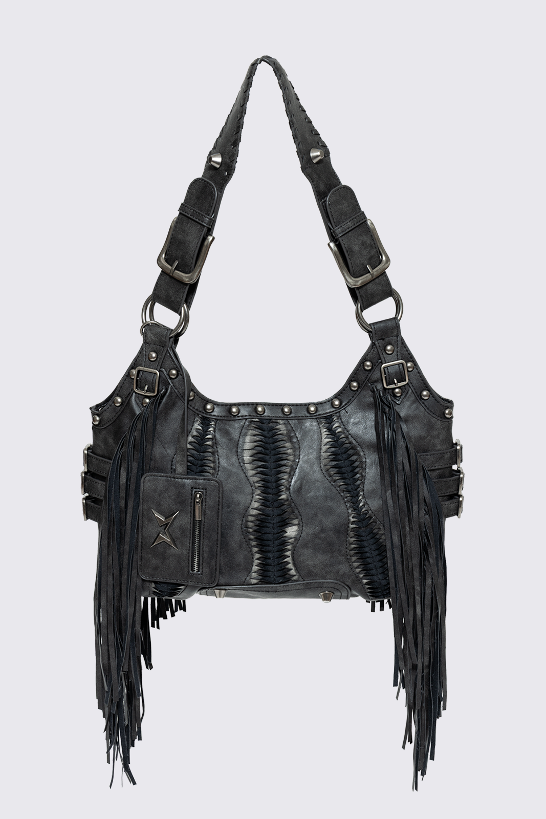 Suki Fringe Faux Shoulder Bag