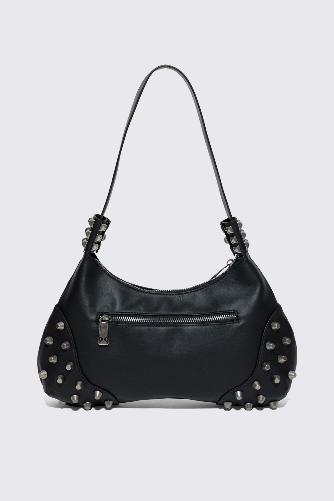Sinner Graphic Faux Leather Shoulder Bag