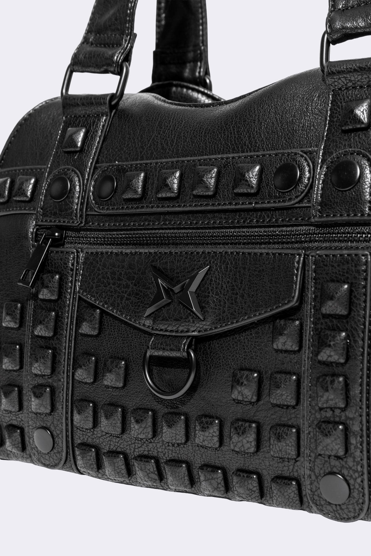 Clash Studded Shoulder Bag