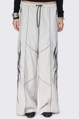 Void Grey Sigil Graphic Tech Pants