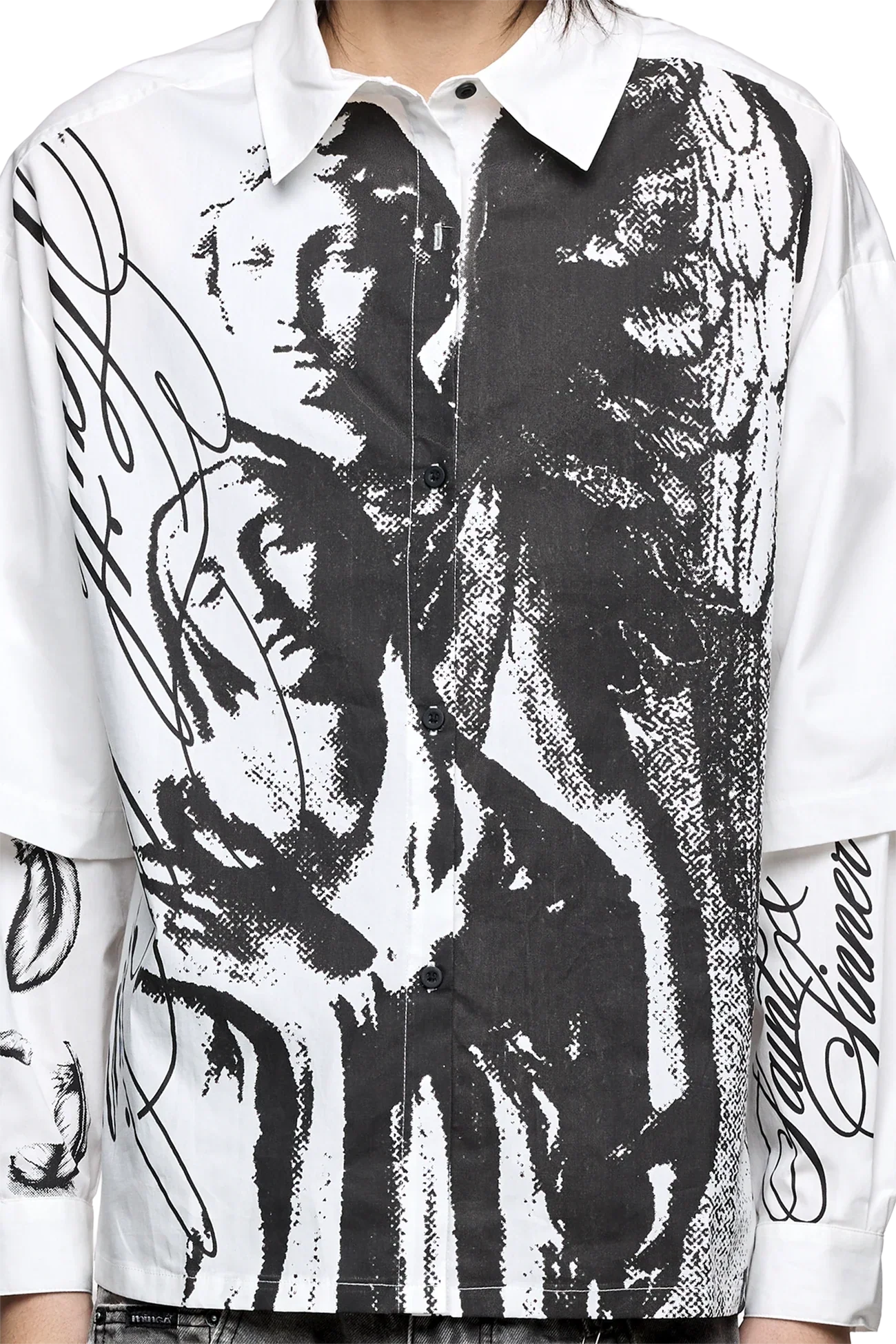 Faith & Sin Layered Shirt