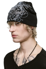 Chrome Angel Black Beanie