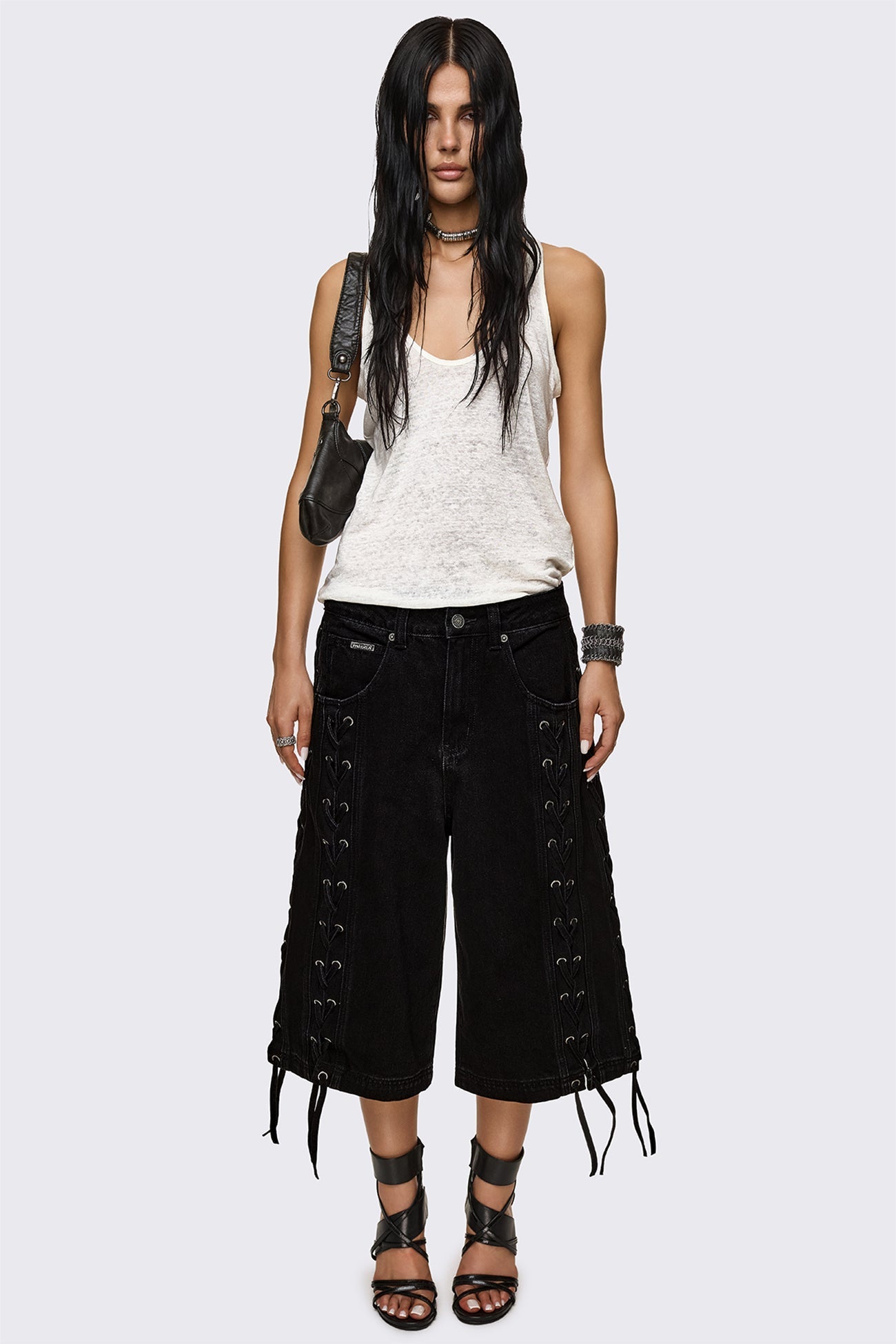 Tension Lace-Up Jorts