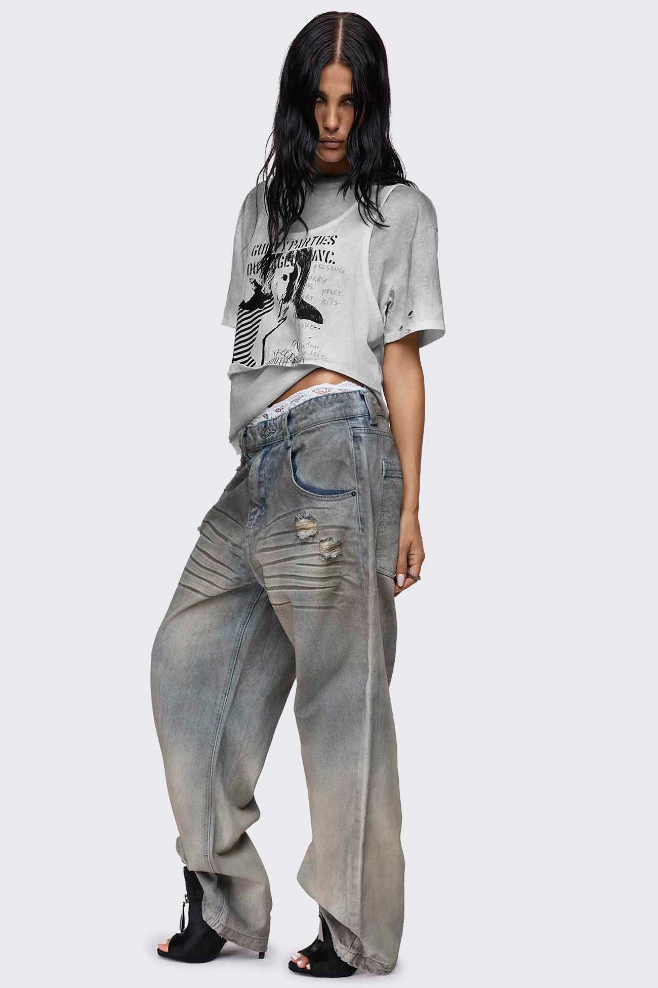 Guilty Parties Layered T-shirt