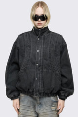 Elix Funnel Bomber Jacket
