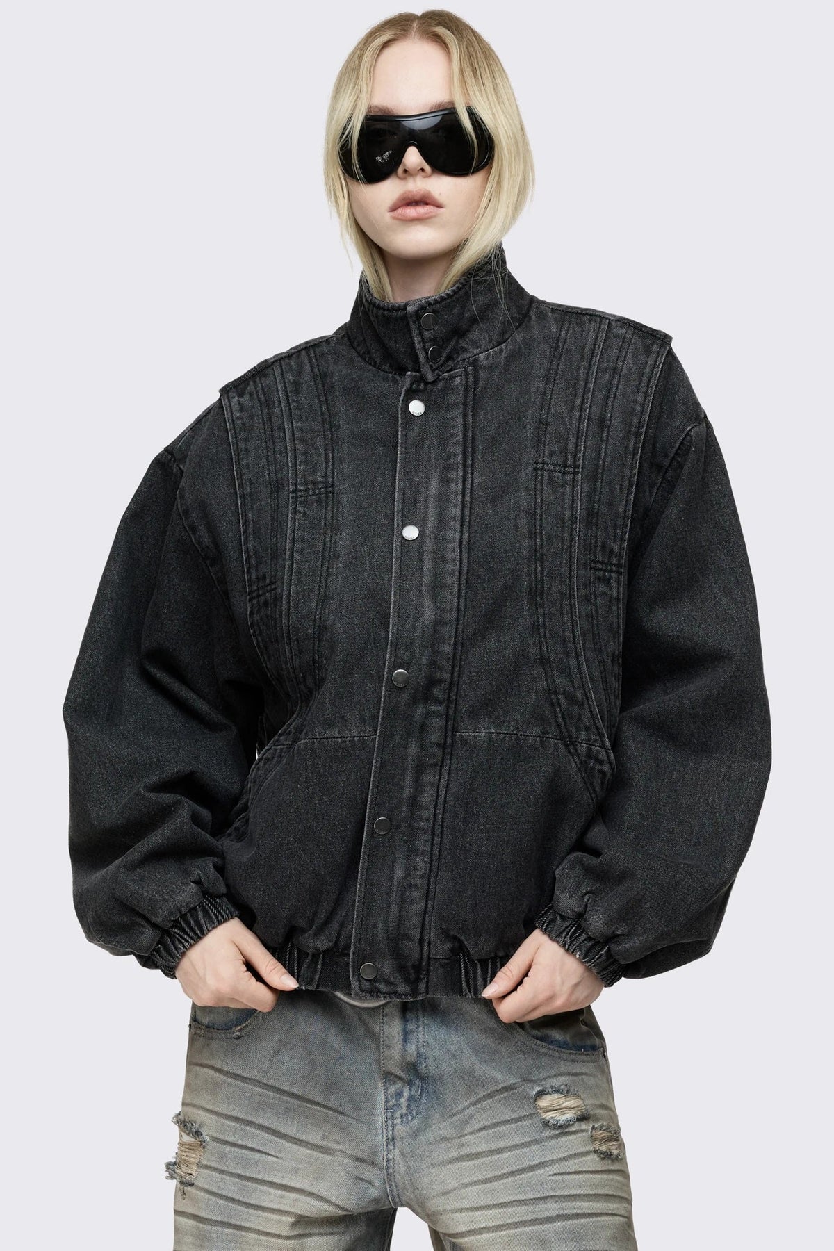Elix Funnel Bomber Jacket