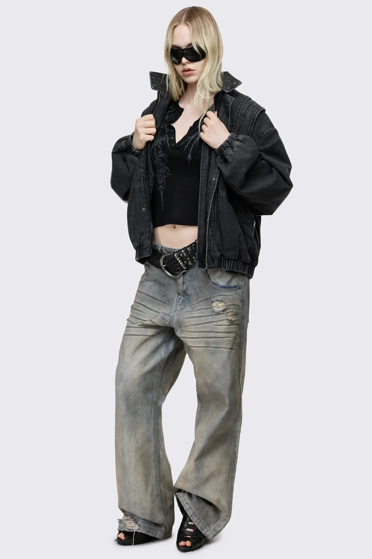 Elix Funnel Bomber Jacket