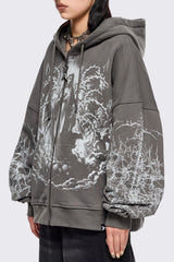 Ascension Grey Zip Up Hoodie