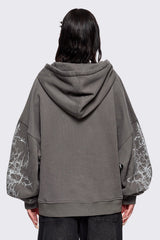 Ascension Grey Zip Up Hoodie