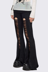Broken Flare Pants