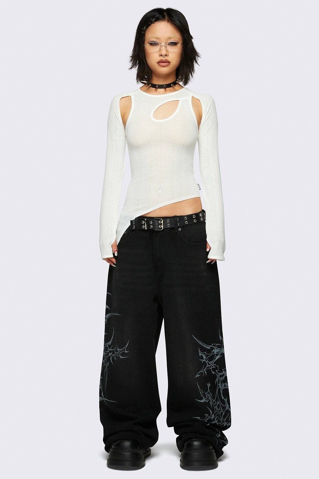 Blaze Graphic Baggy Jeans