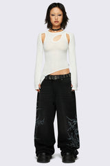 Blaze Graphic Baggy Jeans