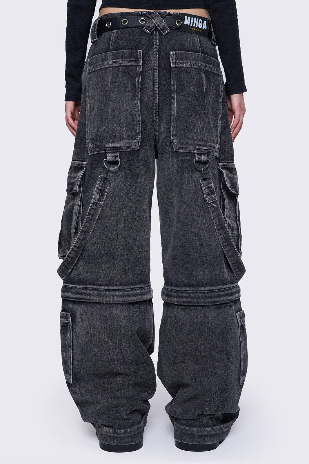 Trek Grey Cargo Jeans