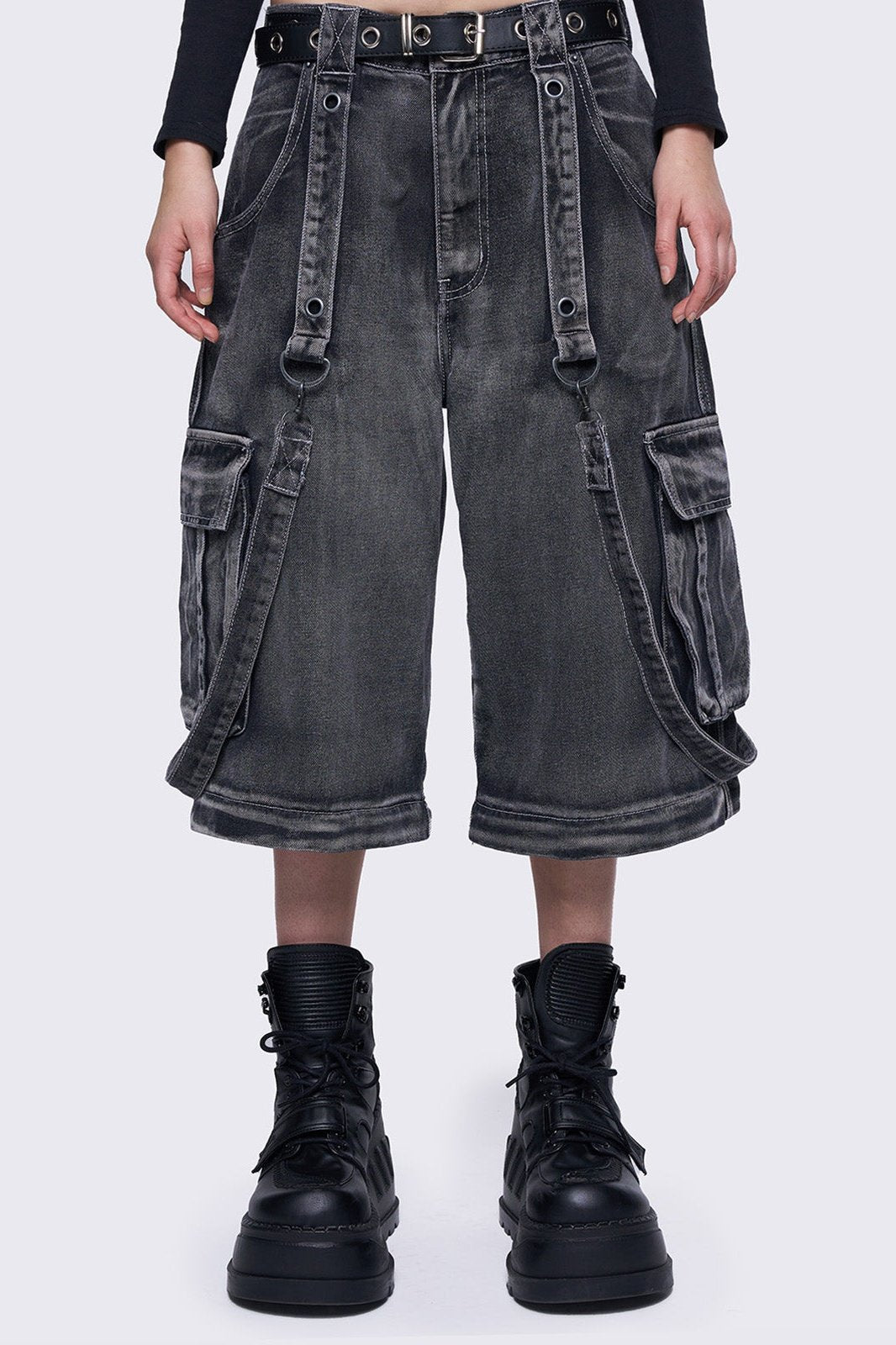 Trek Grey Cargo Jeans