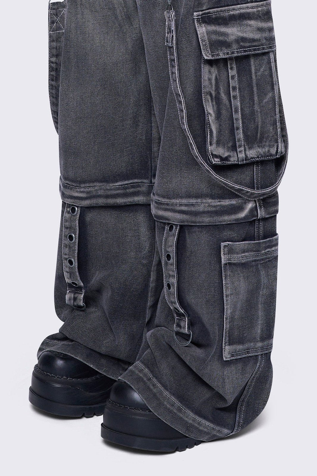 Trek Grey Cargo Jeans