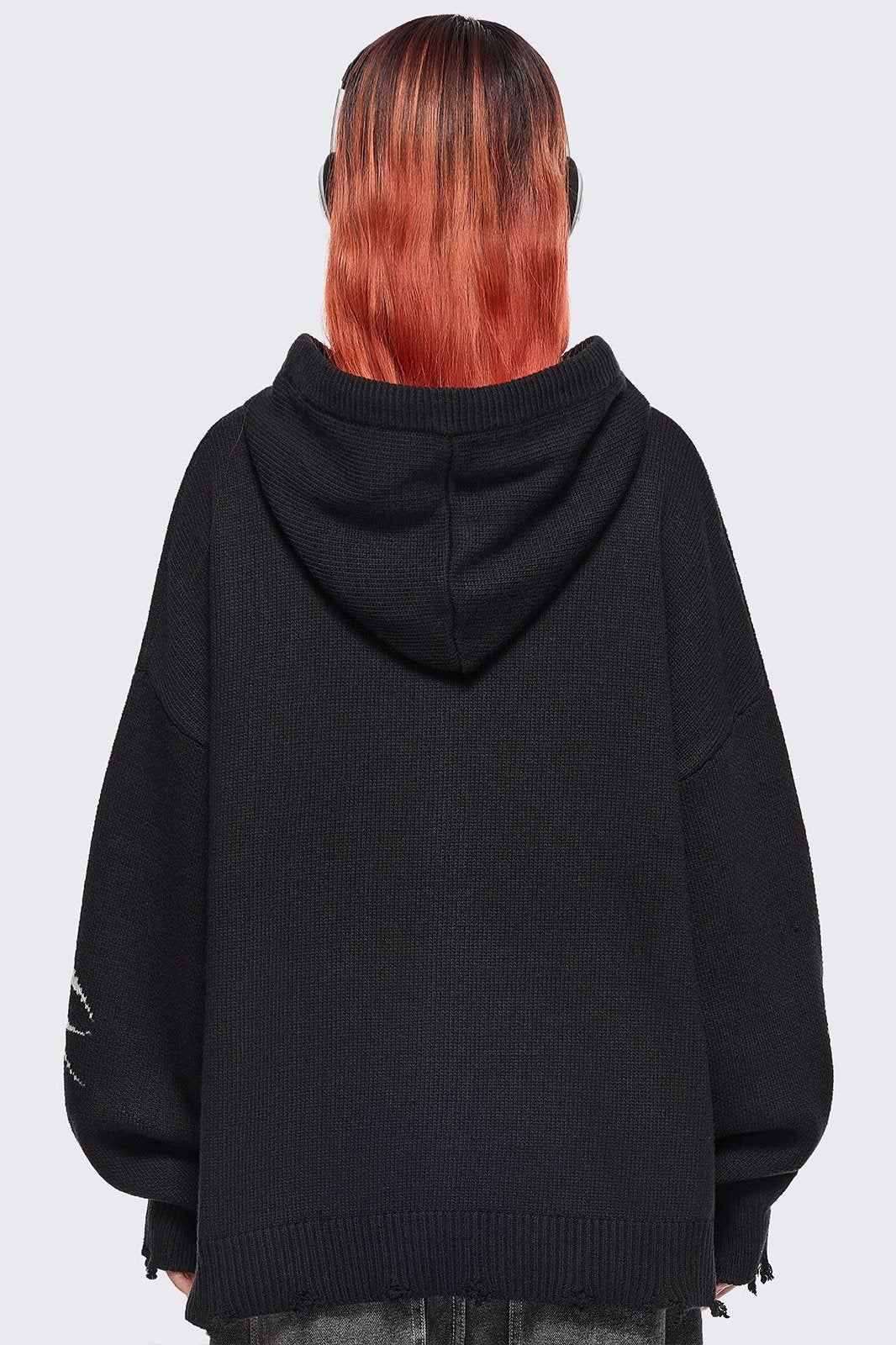 Abyx Knitted Zip-Up Hoodie