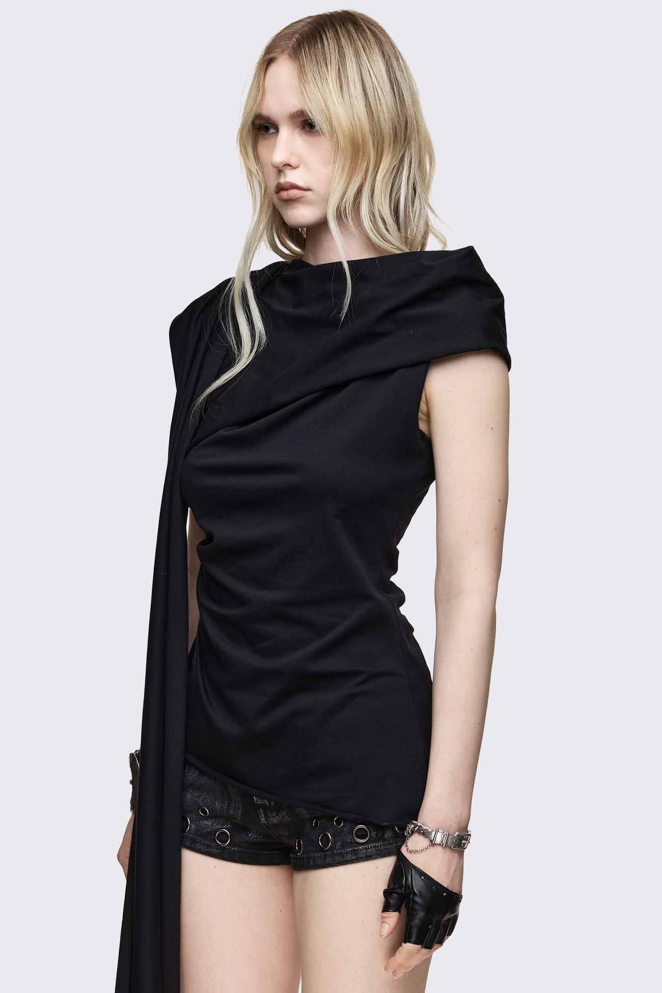 Axis Scarf Top
