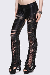 Bad Habits Slashed & Studded Pants