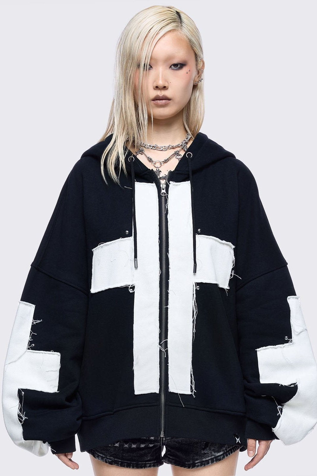 Blessed & Broken Zip Up Hoodie