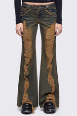 Brooke Blue Flared Jeans