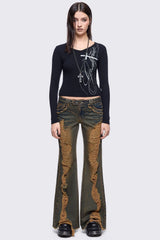 Brooke Blue Flared Jeans