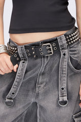 Brutal Spike Studded Belt
