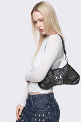Charli Faux Leather Baguette Bag