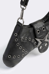 Charli Faux Leather Baguette Bag