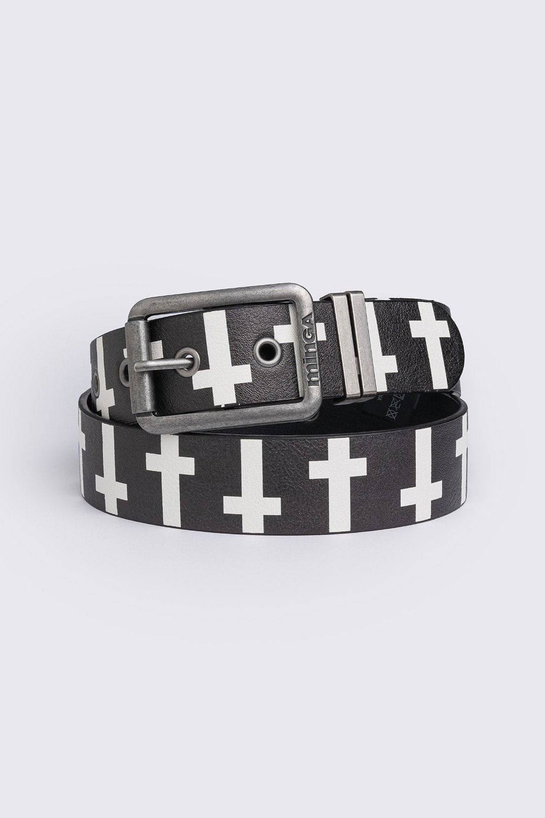 Crossed Out Buckle Belt