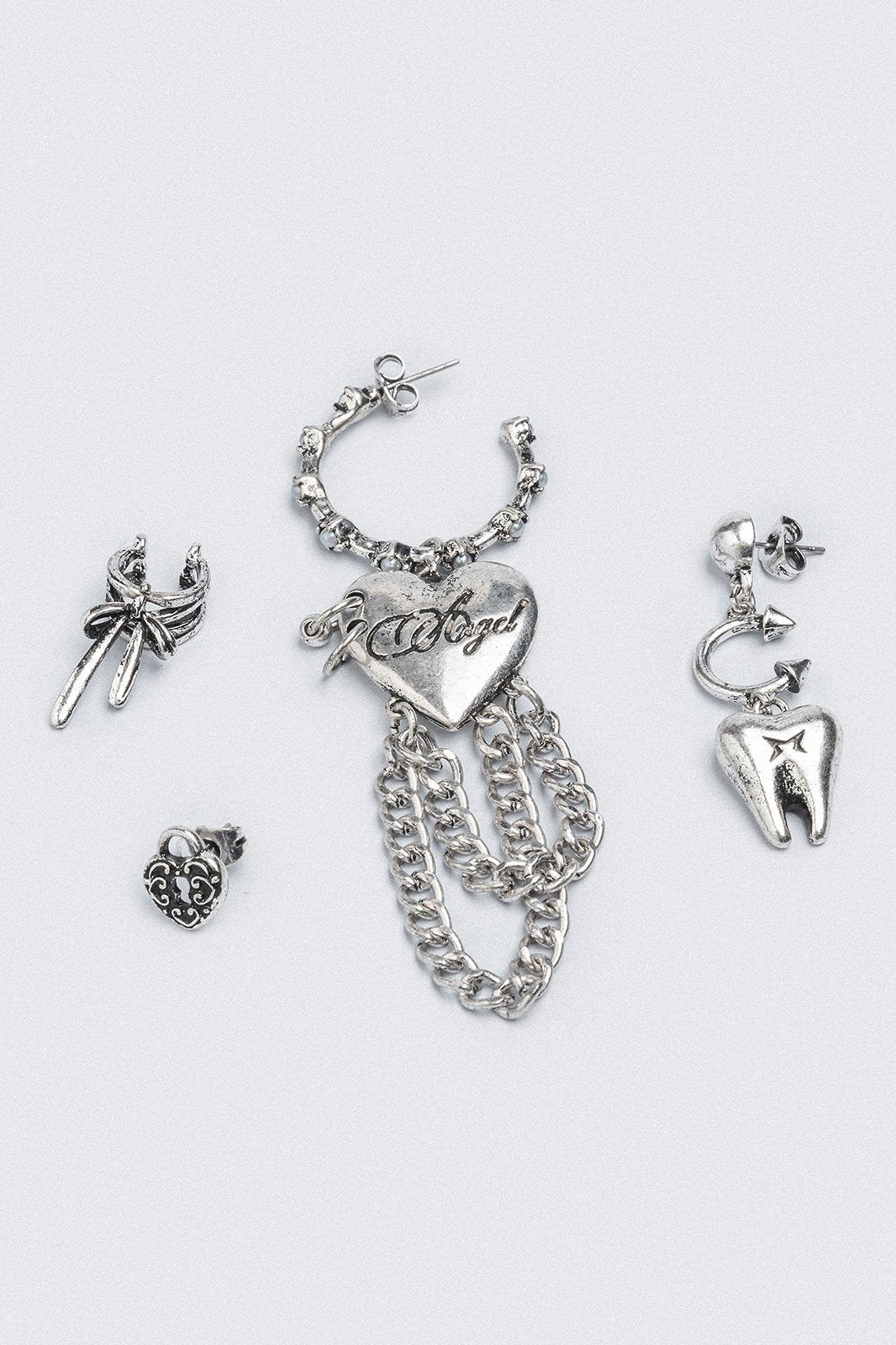 Cute Angel Earring Set