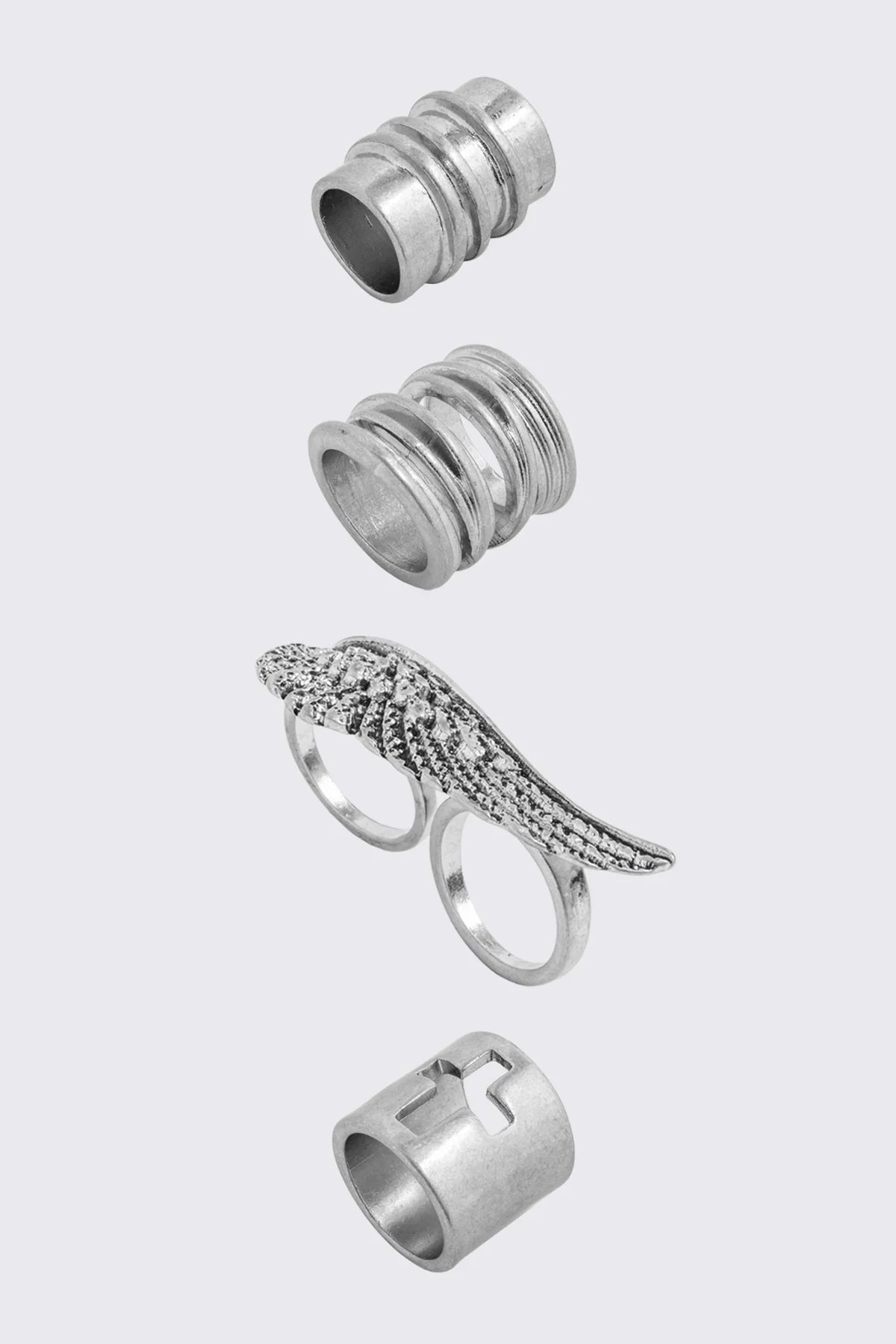 Dusty Wings Ring Set