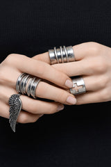 Dusty Wings Ring Set