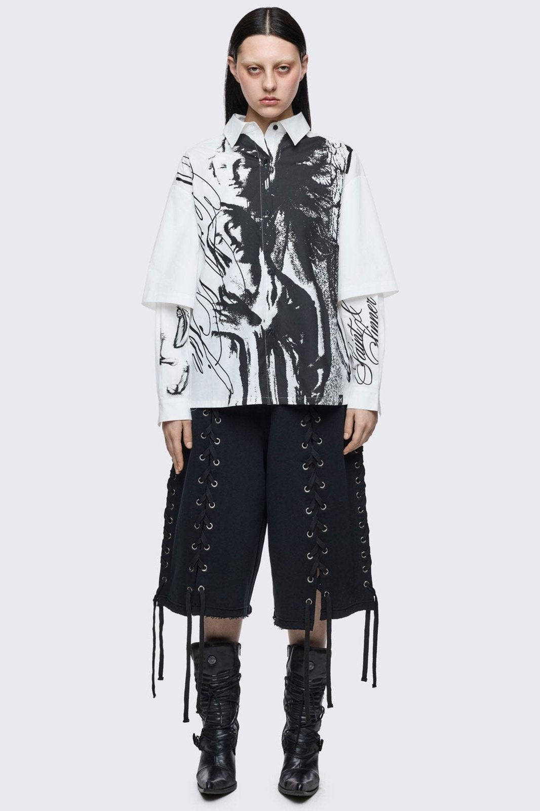 Faith & Sin Layered Shirt