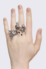 Glassy Ring Set