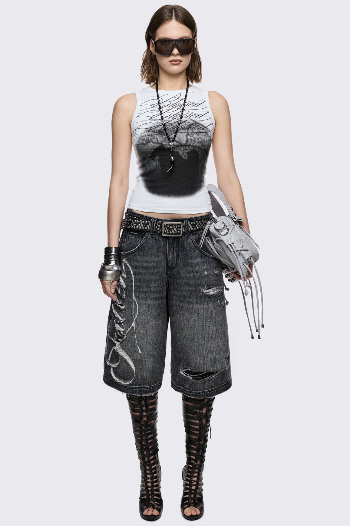 Goth Benediction Vest Top