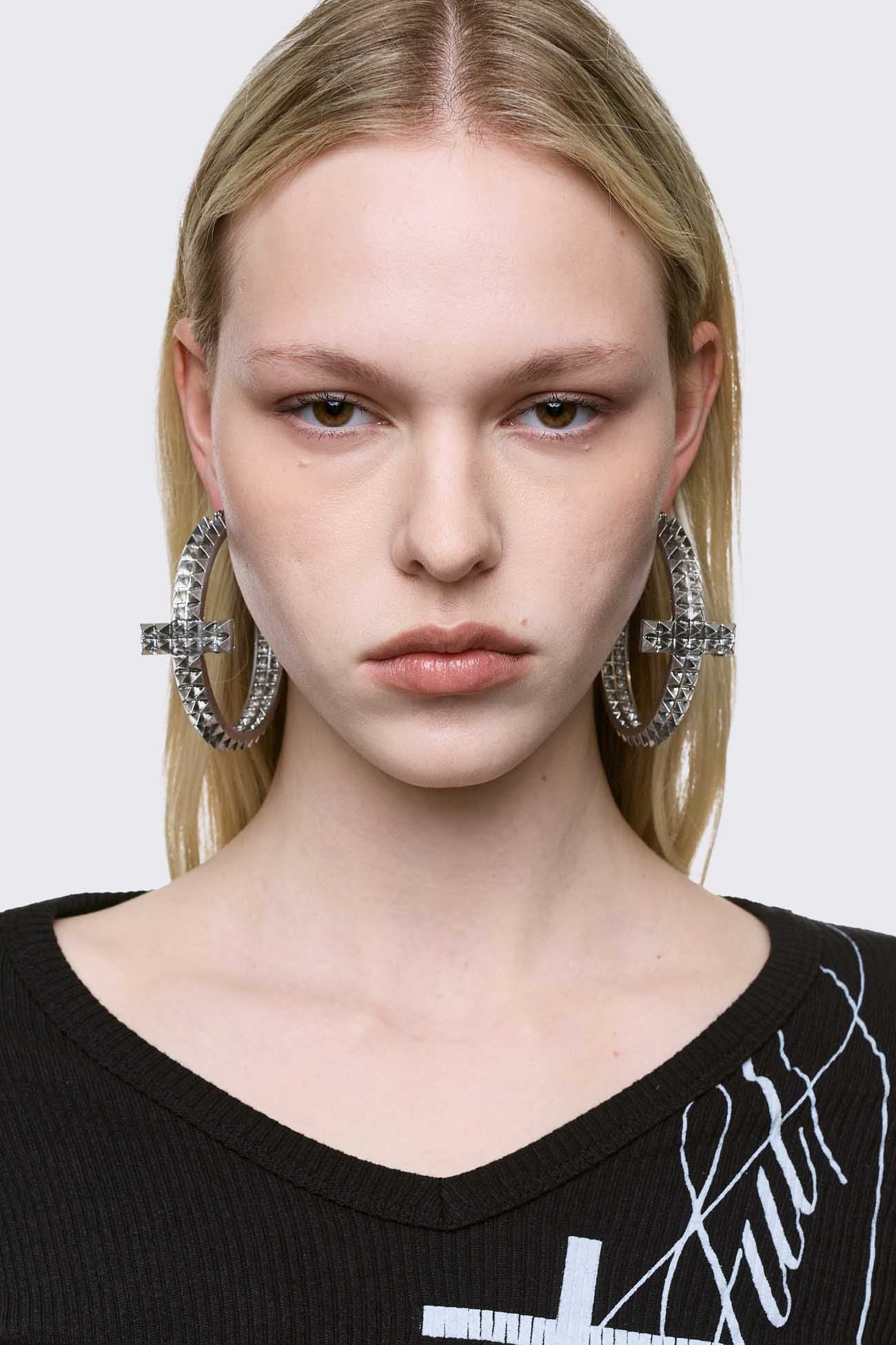 I'm Not a Saint Earrings