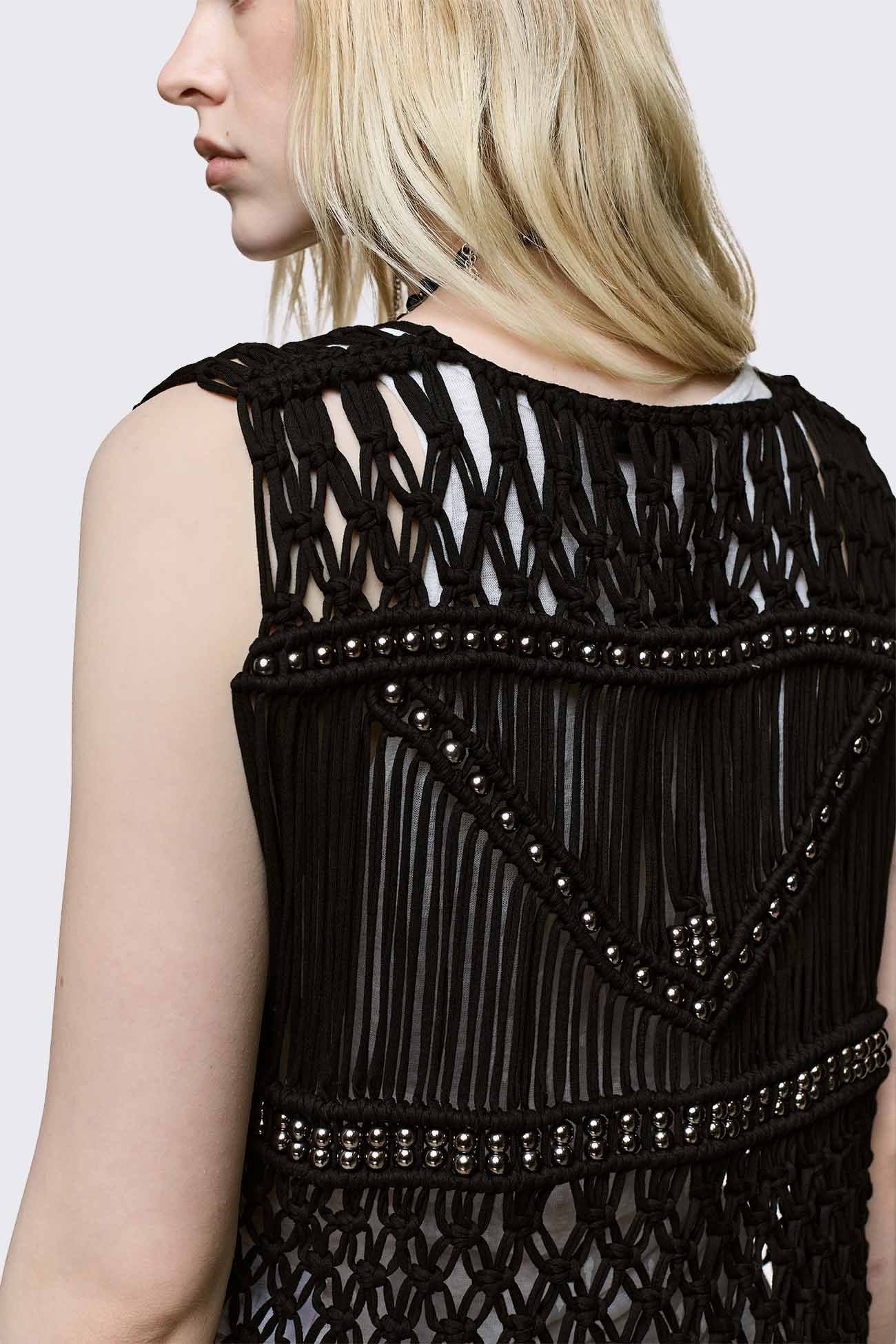 Ingrid Macrame Waistcoat