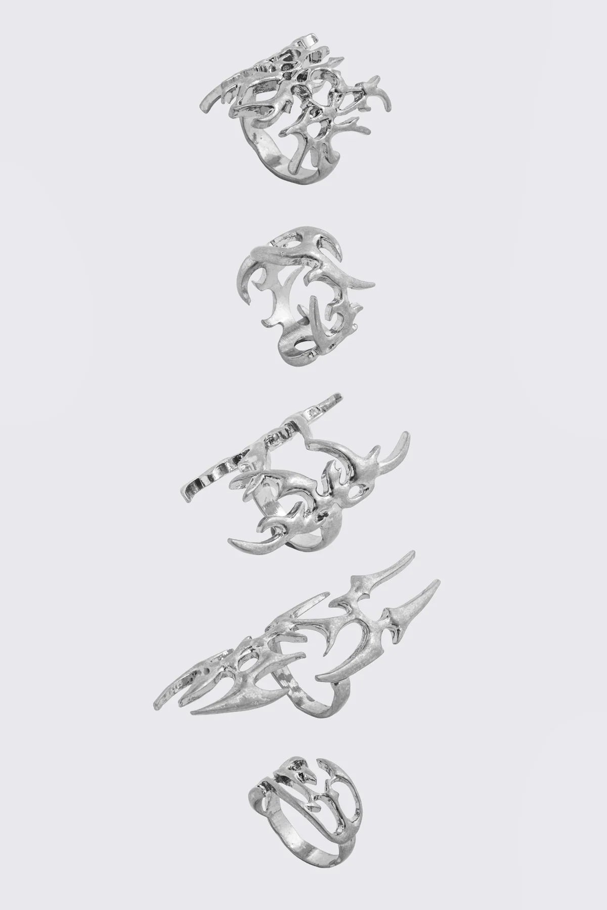 Iron Veins Ring Set