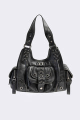 Jules Faux Leather Shoulder Bag
