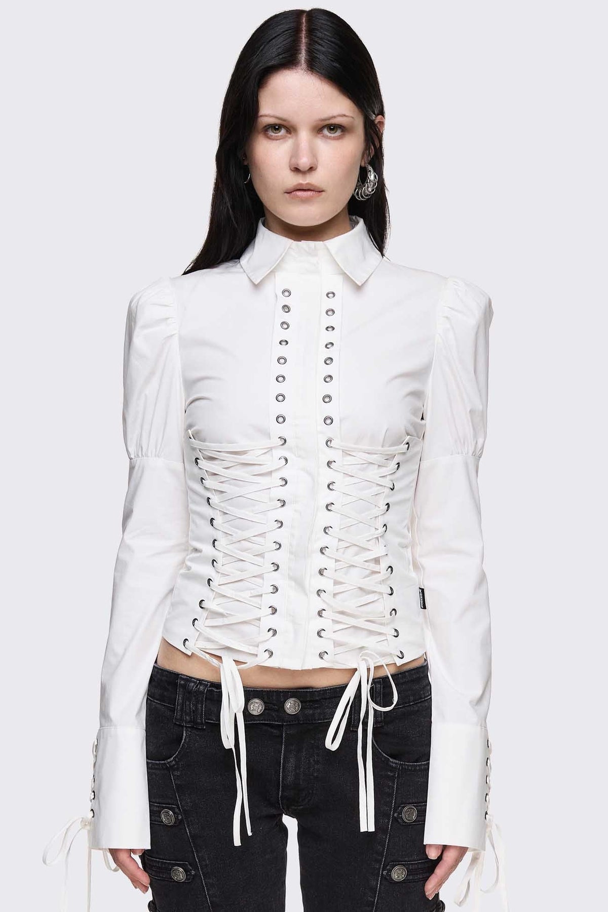 Lithium Lace-Up Top