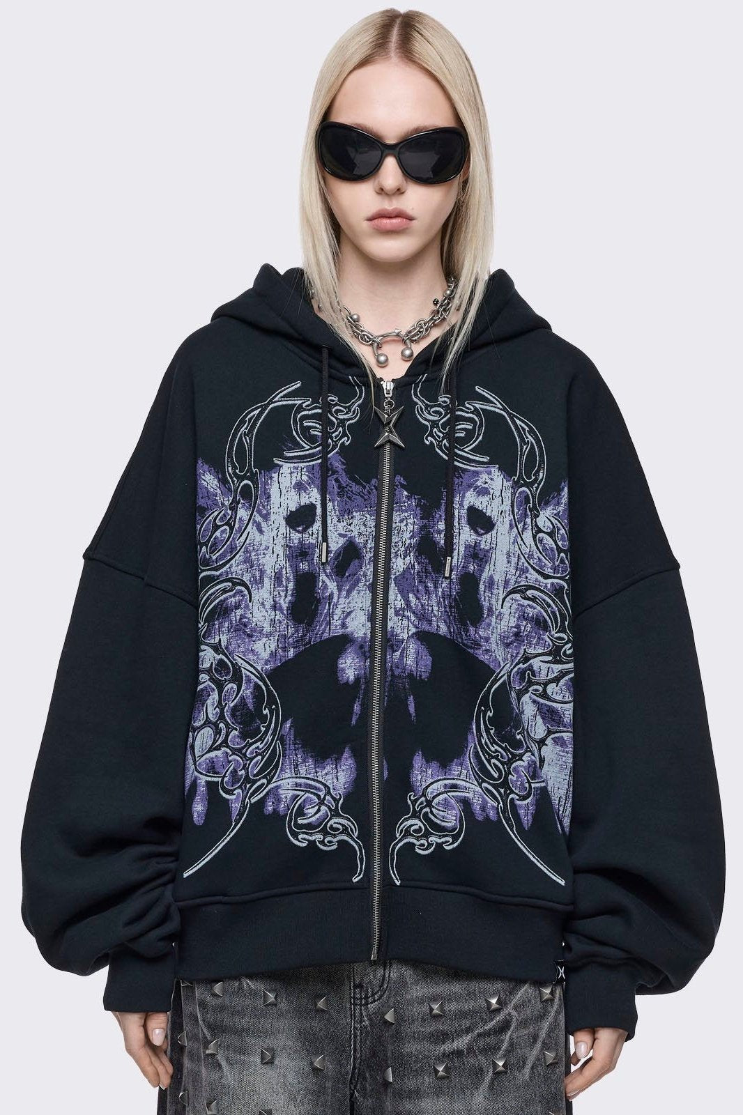 Murmur Zip Up Hoodie