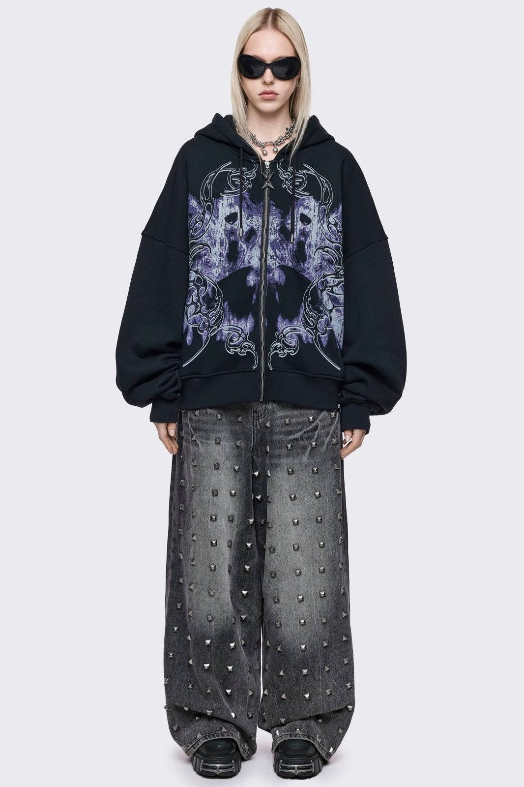 Murmur Zip Up Hoodie