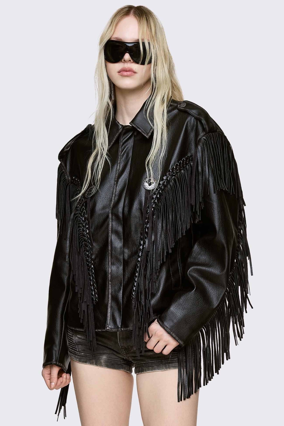 Nomad Fringe Biker Jacket