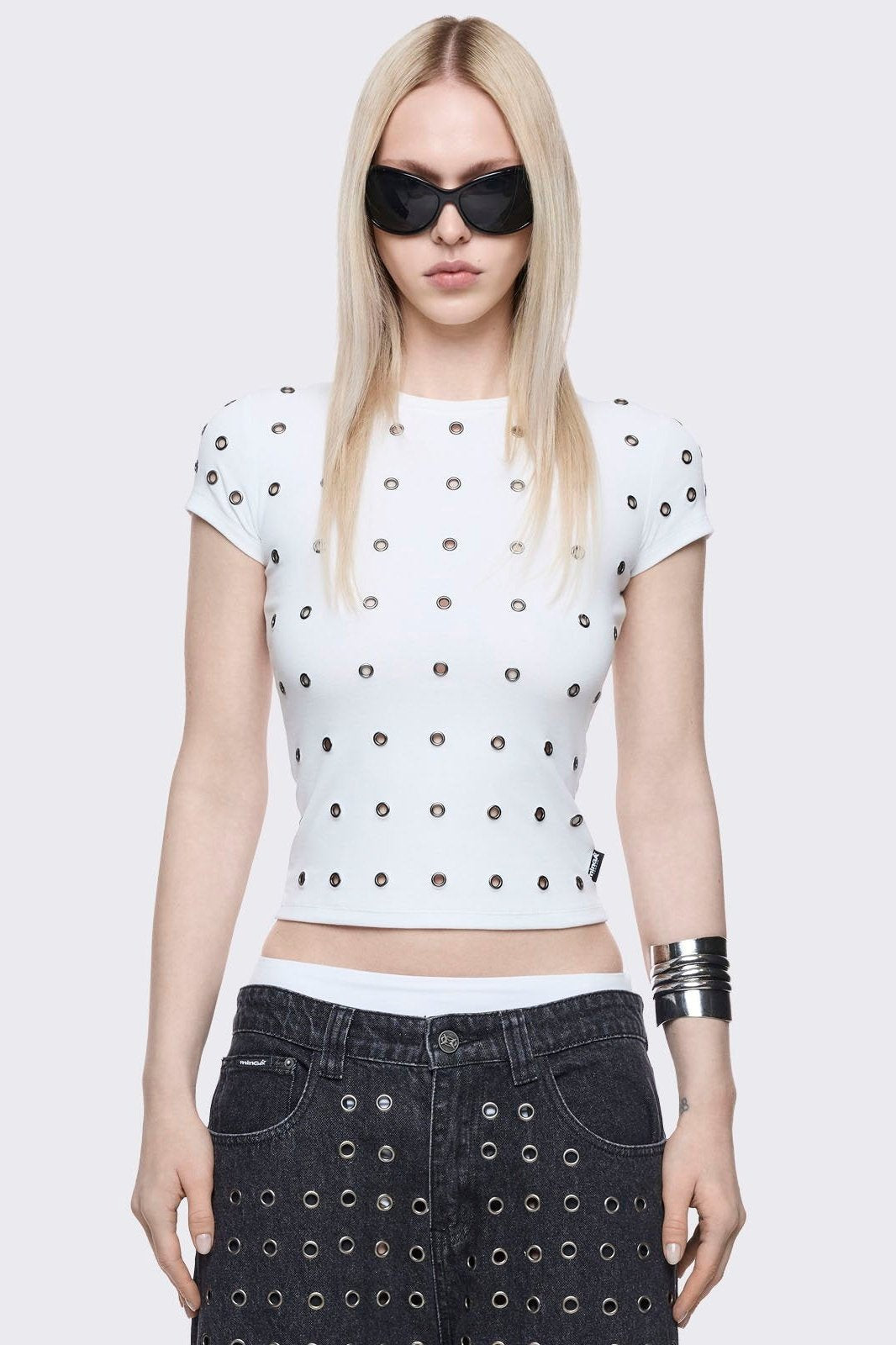 Rogue White Baby Tee