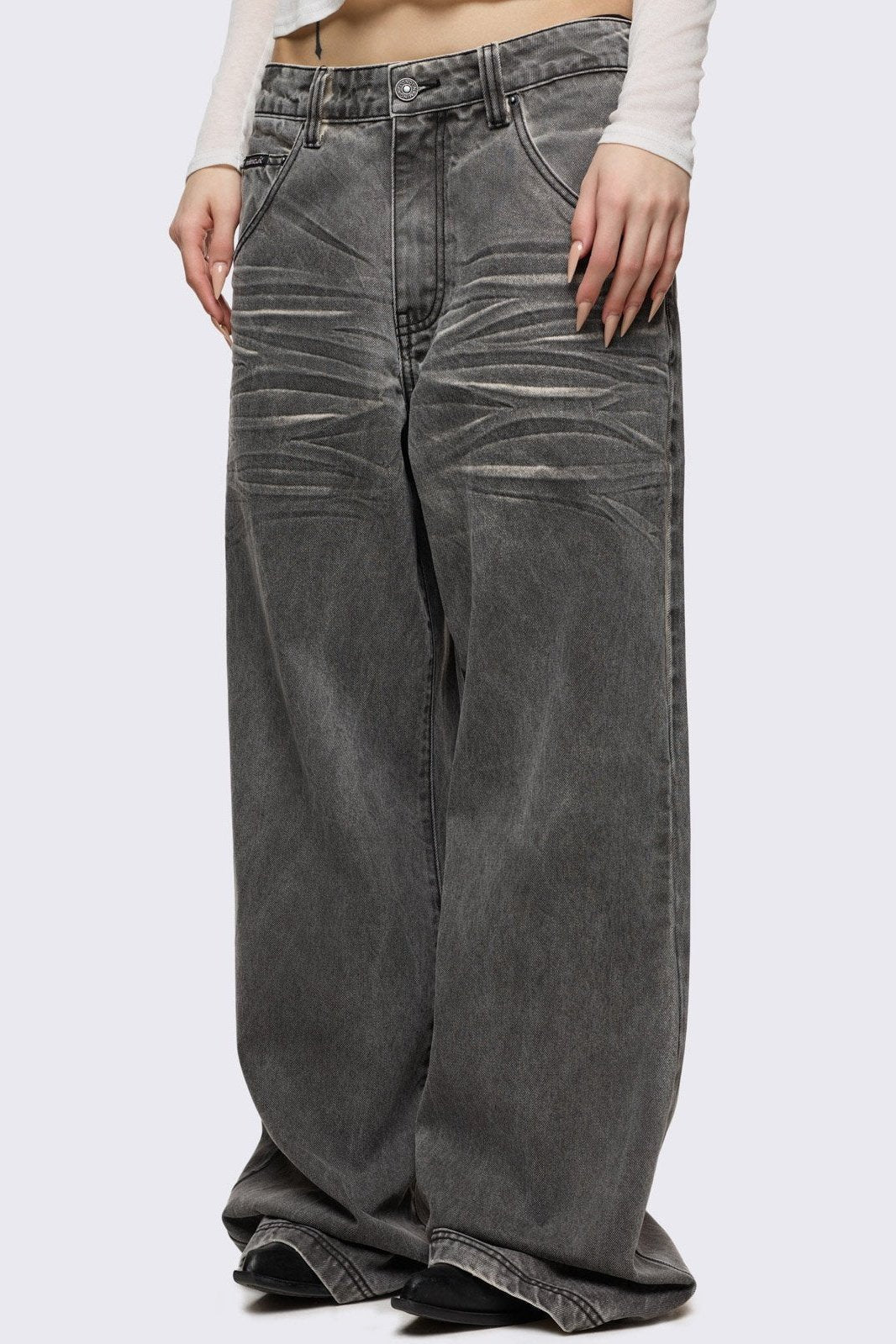 Smoke Baggy Jeans