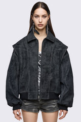 Static Bomber Jacket