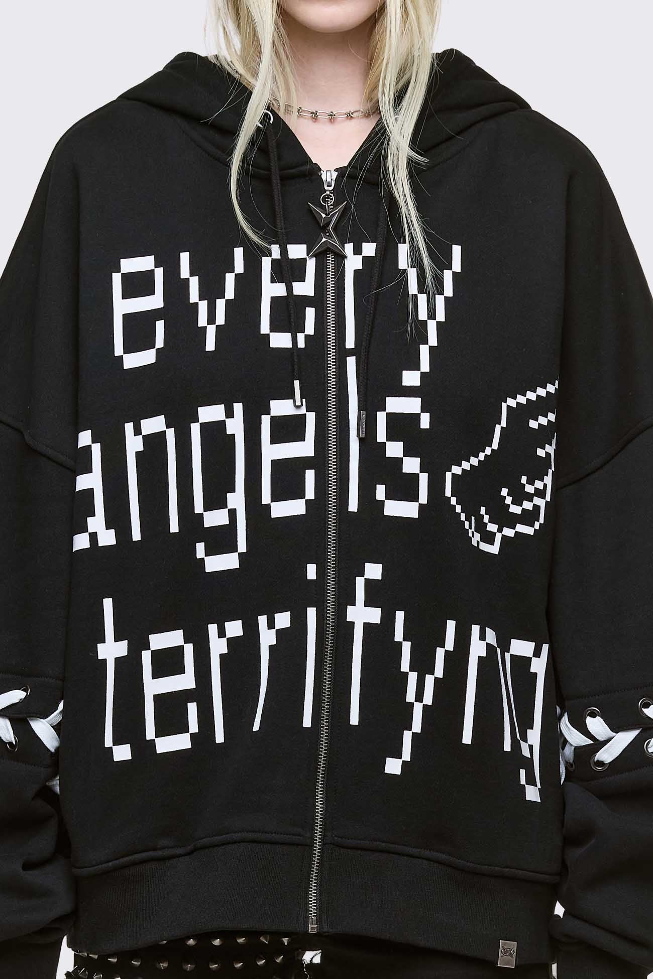Terrifying Angels Zip Up Hoodie