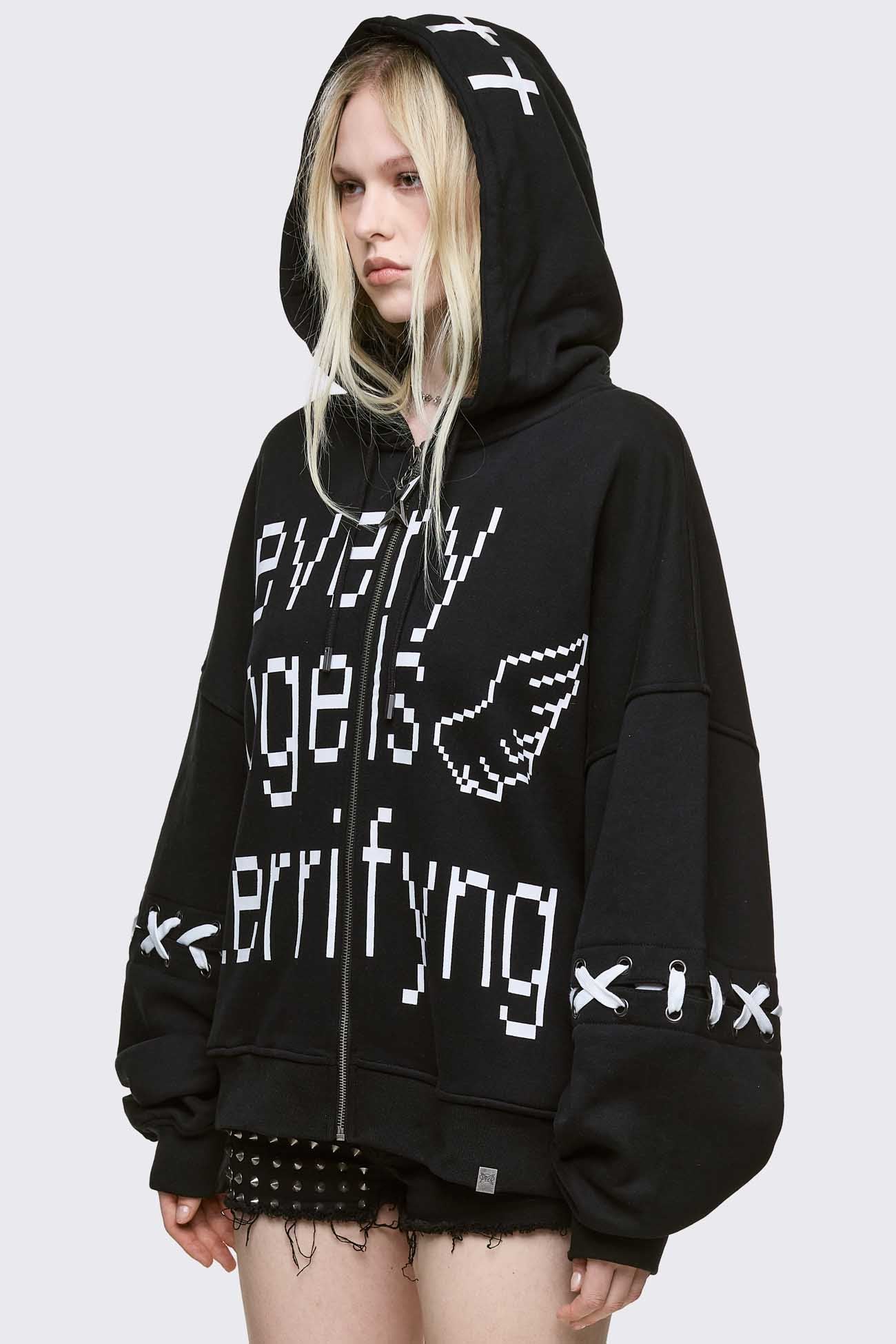 Terrifying Angels Zip Up Hoodie